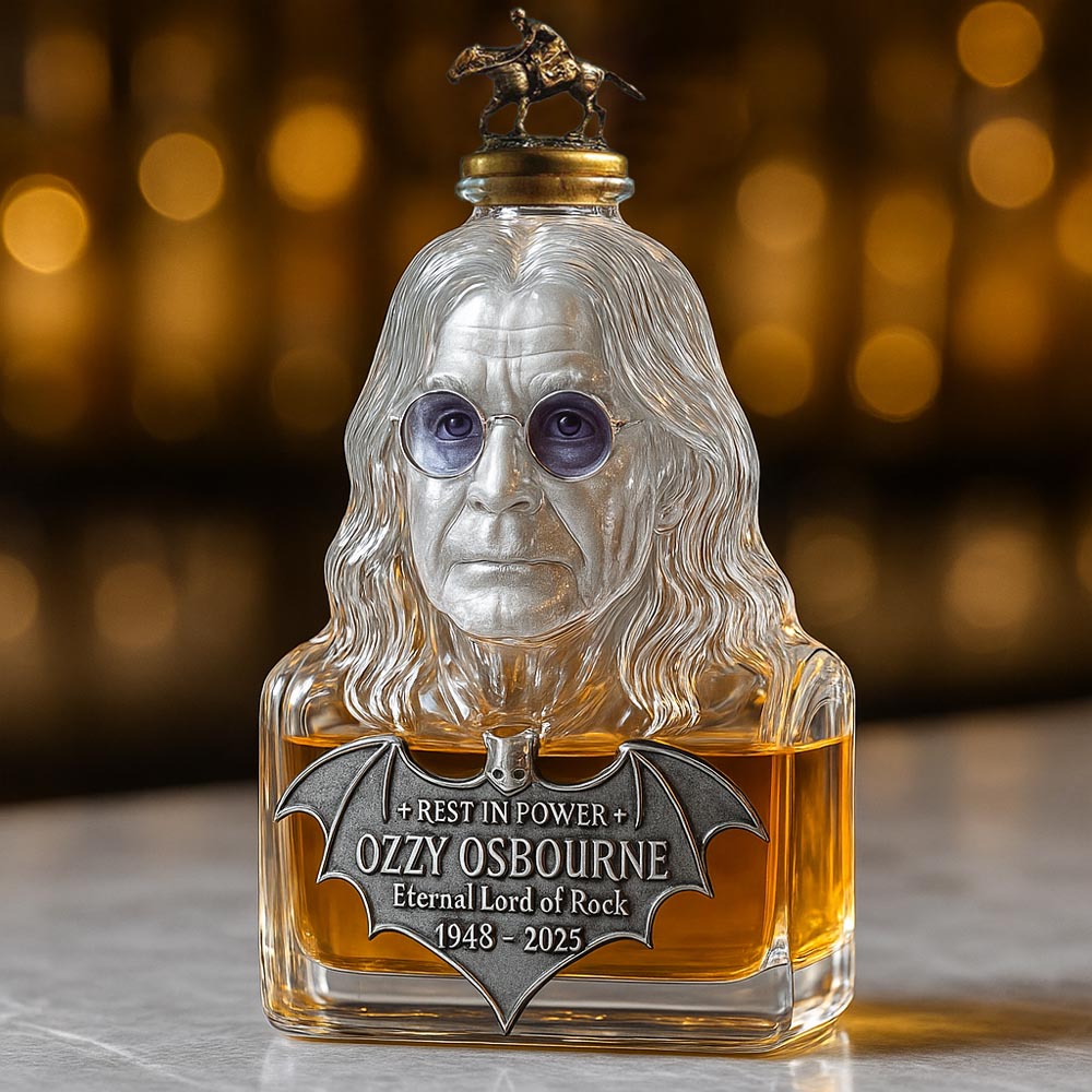 Eternalized in Glass — Whisky Bottle in Honor of Ozzy Osbourne