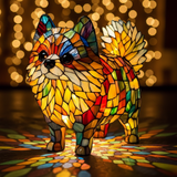 Pomeranian - Festive Reflections Lamp
