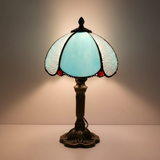 AZURIA | LUXURY BLUE GLASS LAMP