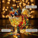 Pomeranian - Festive Reflections Lamp