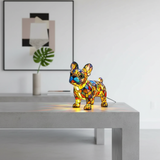 French Bulldog - Enchanted Stained-Glass Lamp