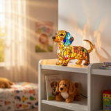 Dachshund - Bohemian-style lamp