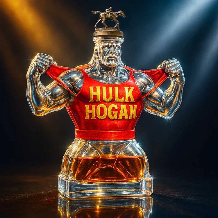 1953-2025 HULK HOGAN Whisky Memory Glass
