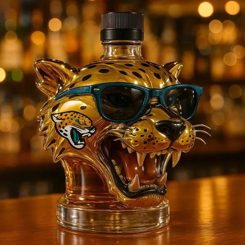 Jaguar | Jacksonville Jaguars whiskey bottle