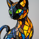 Siamese Cat - Iridescent Elegance Lamp