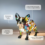 French Bulldog - Festive Glow Lamp