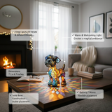 Jack Russell - Pearlescent Lamp