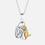 Marie | Dog Hug Necklace
