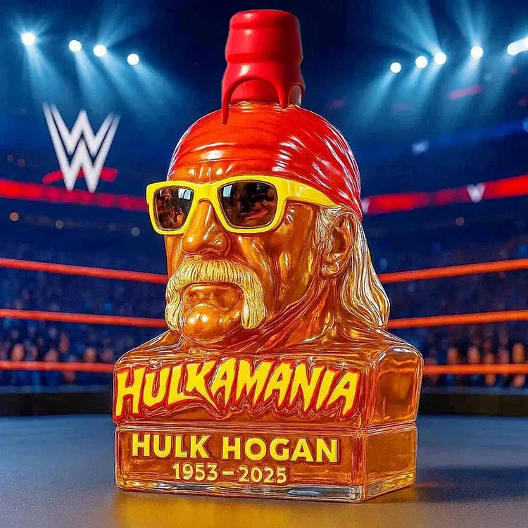 1953 Limited Edition Hulk Hogan Whiskey Bottle Collection