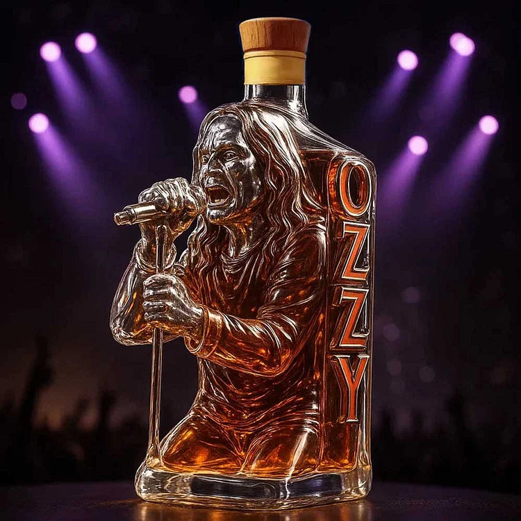 2025 Ozzy Osbourne Tour Ultimate Whisky Souvenir Bottle