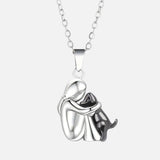 Marie | Dog Hug Necklace