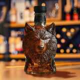 Wolfdog whisky bottle