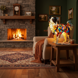 Border Collie - Prismatic Glow Lamp