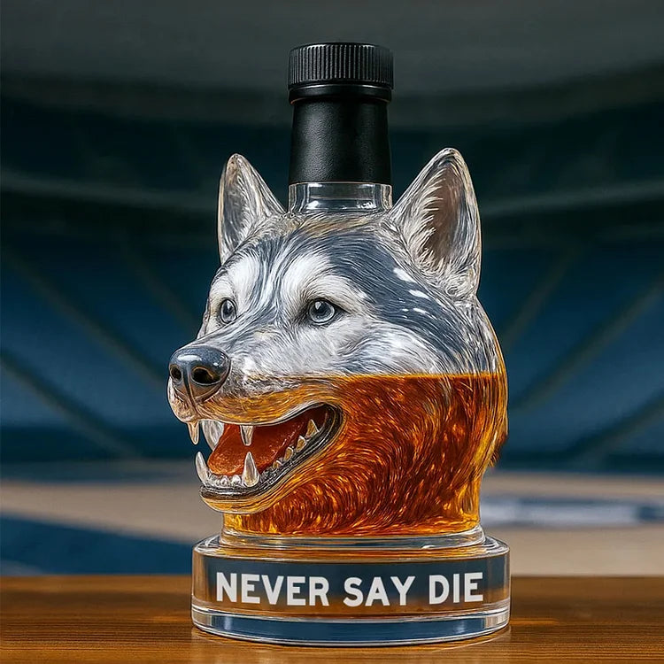 Husky Whisky Bottle