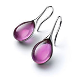 Radiant – Drop-shaped crystal earrings
