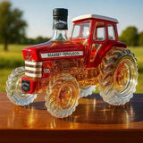 Tractor-shaped glass whisky