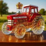 Tractor-shaped glass whisky
