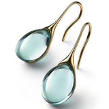 Radiant – Drop-shaped crystal earrings