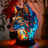 Bo lamp in the shape of an enchanting wolf