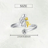 Marie | Dog-Inspired Embrace Ring