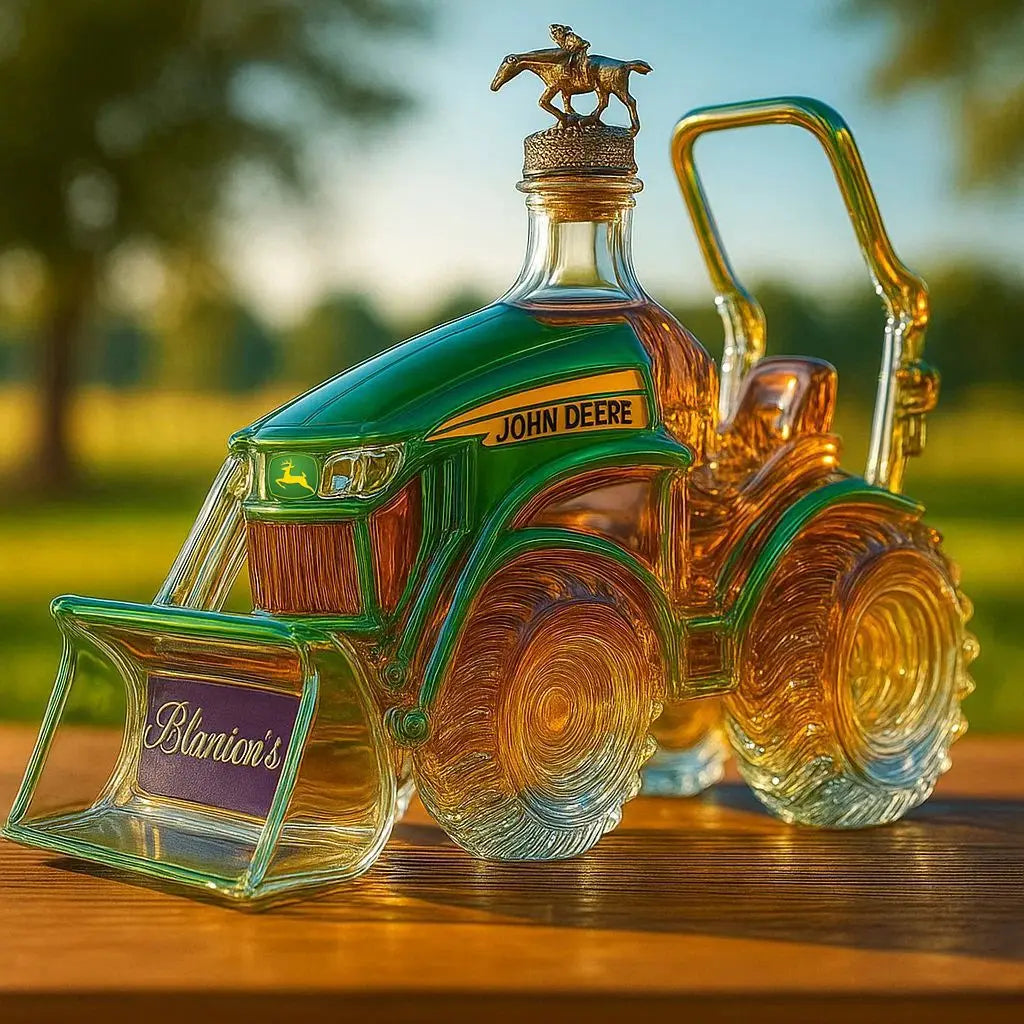 Tractor-Shaped Decanter