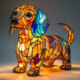 Dachshund - Bohemian-style lamp