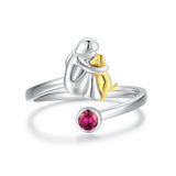 Marie | Dog-Inspired Embrace Ring