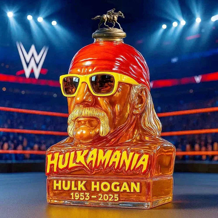 1953 Limited Edition Hulk Hogan Whiskey Bottle Collection