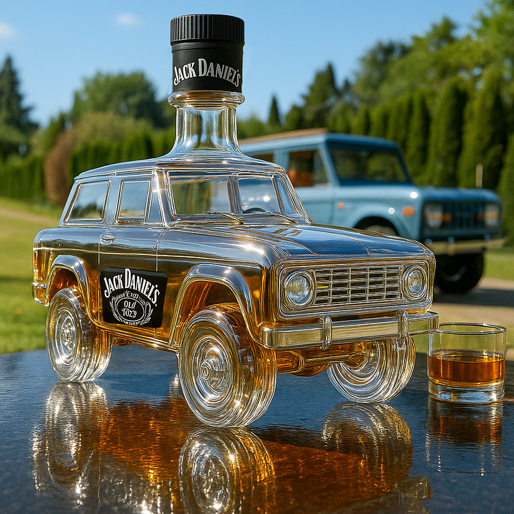 Ford Bronco (1966–1977) Classic Whiskey Bottle for Collectors