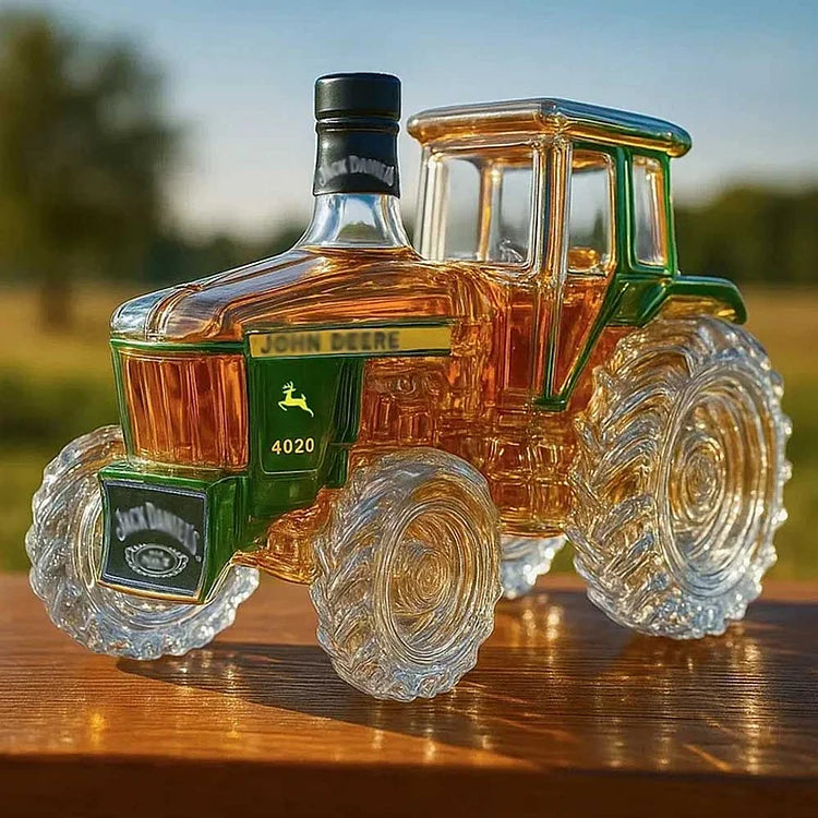 4020 Tractor Whiskey Bottle