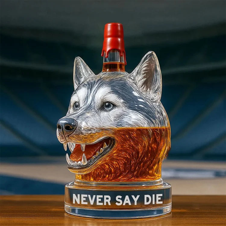 Husky Whisky Bottle