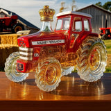 Tractor-shaped glass whisky