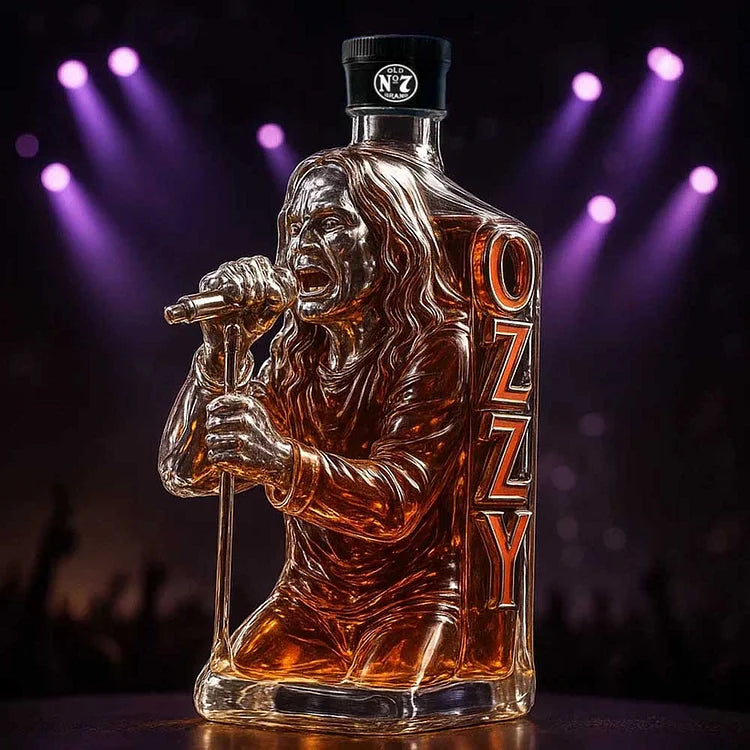 2025 Ozzy Osbourne Tour Ultimate Whisky Souvenir Bottle