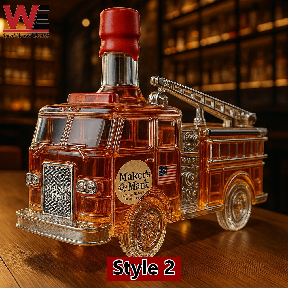 Whisky Bottle Fire Truck