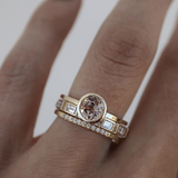 Hope – Gold Rings with Crystals