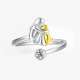 Marie | Dog-Inspired Embrace Ring